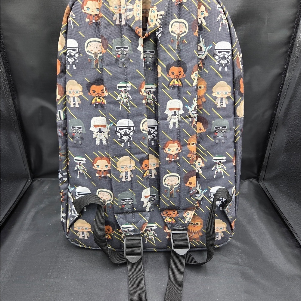 Loungefly Star Wars Character Print Backpack - Black and Brown - Picture 2 of 7
